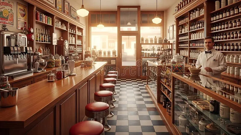 Two Scoops and a Prescription: Remembering When the Drugstore Knew Your Name